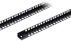 RACK PROFIL ZA 12U, 604x32x22mm, jeklo, črn (2kos/pak)